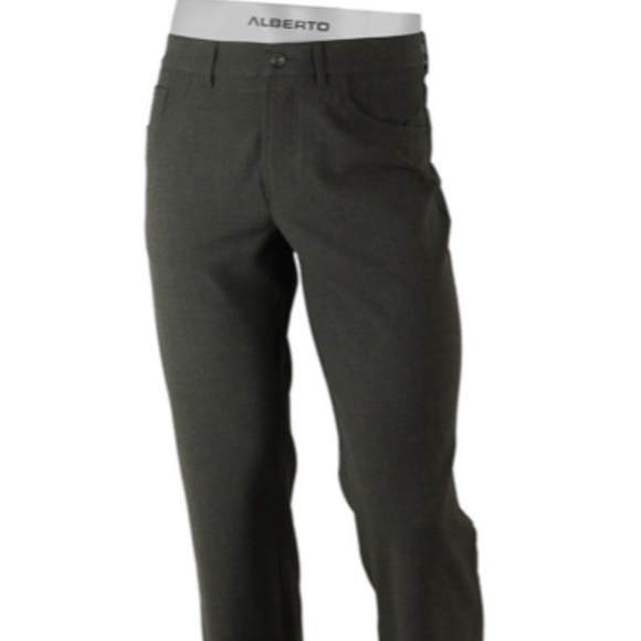 ALBERTO CERAMICA Stone Charcoal Pant - Picture 1 of 4